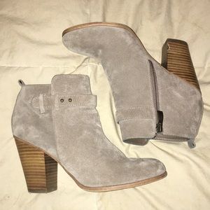 FRANCO FORTINI grey booties